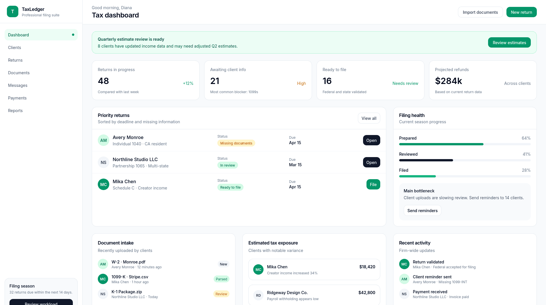 Tax Platform Modernization